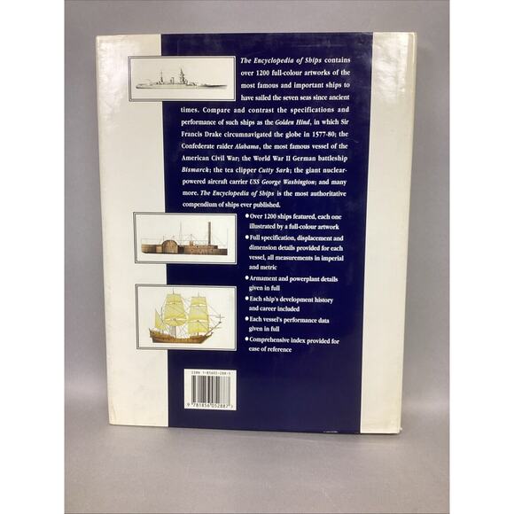 The Encyclopedia of Ships: The History and Specifications of Over 1200 Ships - Picture 2 of 10